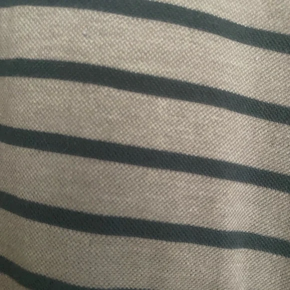 Gray and dark green striped pebble beach polo size xxl - Picture 3 of 4